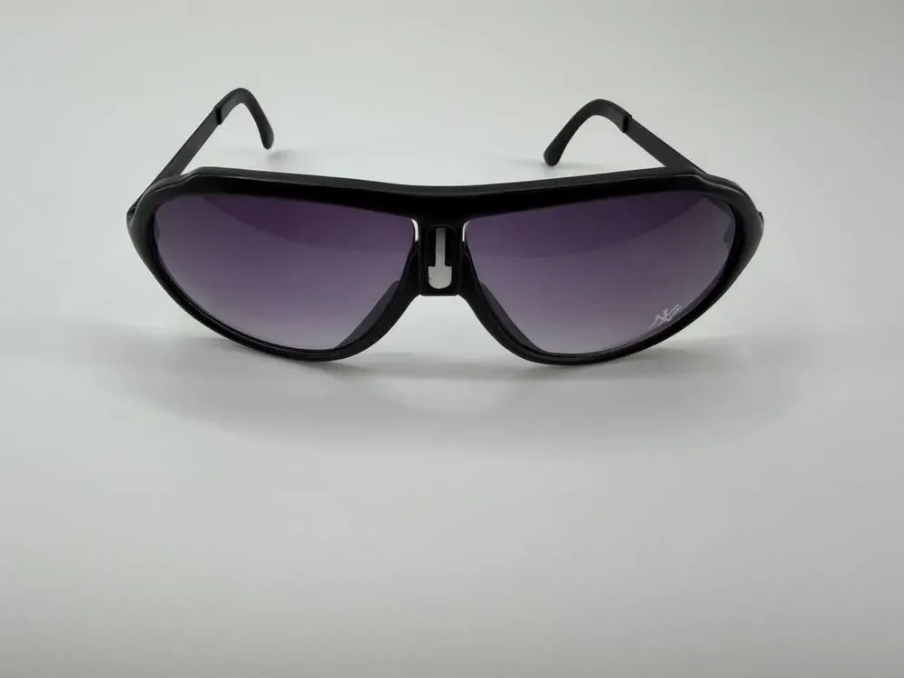 Vintage Milk Duds NY Yankees Logo Black Purple Sunglasses Promotional Eyewear